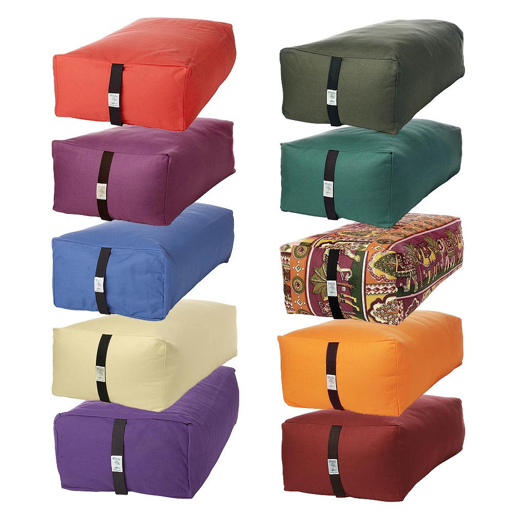 thumbnail image 2 of Rectangular Yoga Bolster - Barefoot Yoga Co 2 of 12