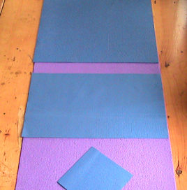 bheka Standard Yoga Mat Scrap 3 Sizes