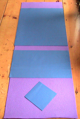  bheka Standard Yoga Mat Scrap 3 Sizes
